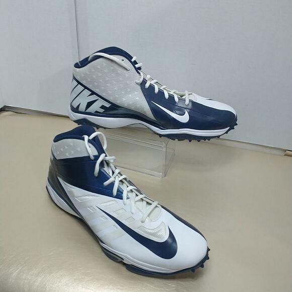 Nike Men's SZ 18 Zoom Vapor Pro Navy 527879 144. Condition is Pre-owned. - Picture 1 of 8